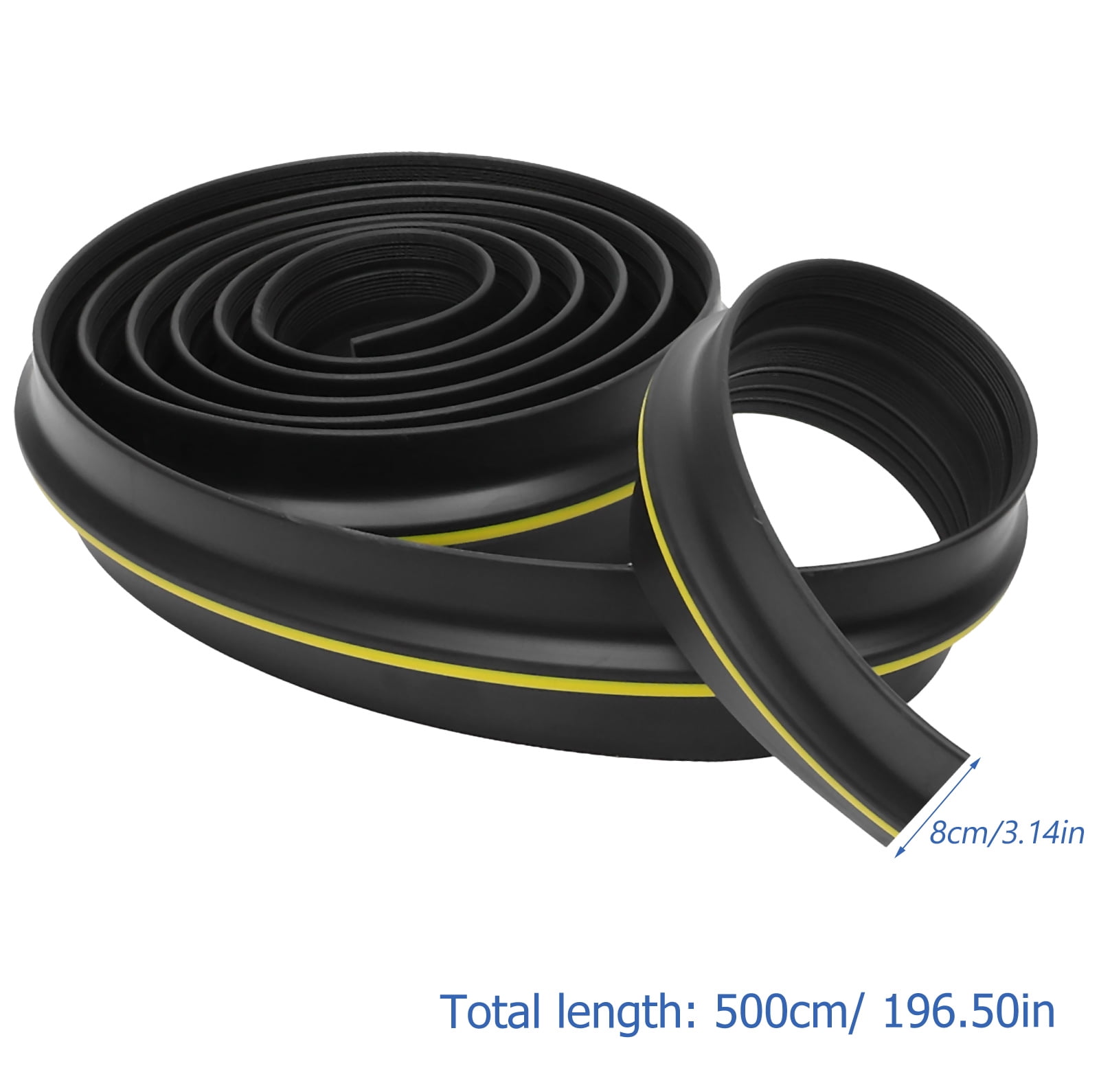 RENACLIPY Garage Door Seal p Flexible Rubber Threshold Seal for Garage Floor Debris Prevention