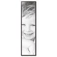 thumbnail image 2 of ArtToFrames 15" x 57" Black Square with Gold Beads Picture Frame, 15x57 inch Black Wood Poster Frame (WOM-5021), 2 of 7