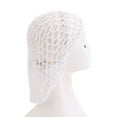 thumbnail image 3 of Crochet Hair Net for Women Head Band Style Sleeping and Decorative Hair Cover, 3 of 3