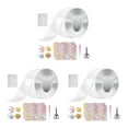 thumbnail image 1 of kurtrusly Blow Bubble Double Sided Tape DIY Crafts Multipurpose Tape Sticky Creative Style C 3Set, 1 of 6