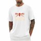 thumbnail image 1 of Tops para hombre, blusas y camisas de cuello redondo y manga corta para hombre, blusas casuales de moda con cuello redondo y manga corta para hombre, blusas de poliéster para hombre, 1 of 4