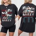 thumbnail image 2 of Bailey Zimmerman Tour T-shirt, Different Night Same Rodeo T-shirt Sizes S-5XL, 2 of 5