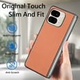 thumbnail image 6 of ELEHOLD Case for Google Pixel 9 Pro Fold/Fold2, Carbon Fiber Texture Case, Slim Anti-Slip PC Protective Cover for Men and Women,Brown, 6 of 9