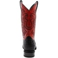 thumbnail image 5 of Ferrini Western Boots Mens Stampede Croc Print Black 40493-04, 5 of 7