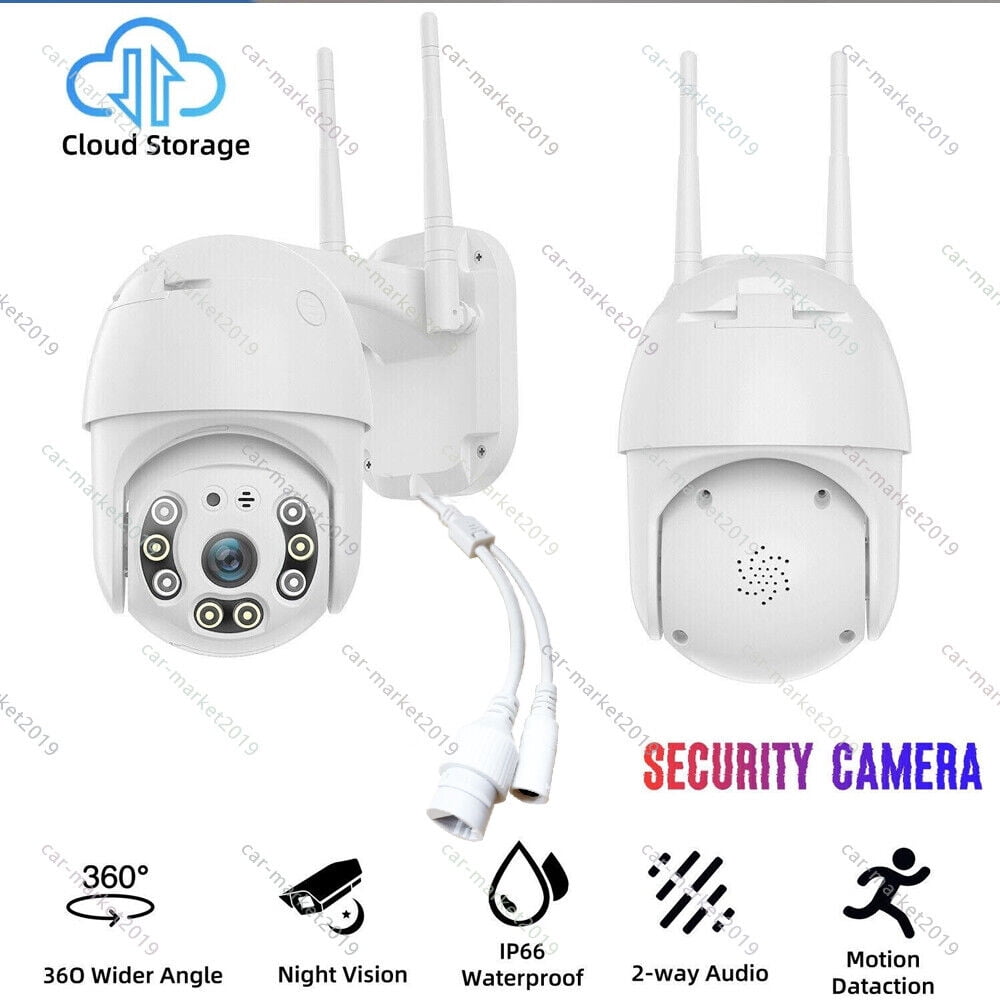 1080P HD WIFI Camera Wireless Outdoor CCTV IP PTZ Smart Home Security IR Cam US