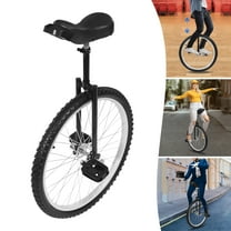 36-40in Outdoor Wheel Unicycle Height Adjustable Unicycle One Wheel Bike for Daily Fitness Exercise