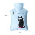 thumbnail image 4 of YAOMOBB Thickened Inner Hot Water Bottle Thickened High Density PVC Hot Water Bottle Reliable Heat Retention, 4 of 7