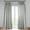 Ash Grey, variant on Rice White Heavy Faux Linen Curtain (1 Panel), Rice White, 50W X 96L