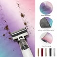 thumbnail image 6 of 2x6ft Area Rug,Pink Blue Purple Gradient Washable Large Rugs Soft Non-Slip Floor Rug Simple Watercolor Non-Shedding Indoor Carpets for Living Room Bedroom Home Office Nursery, 6 of 9