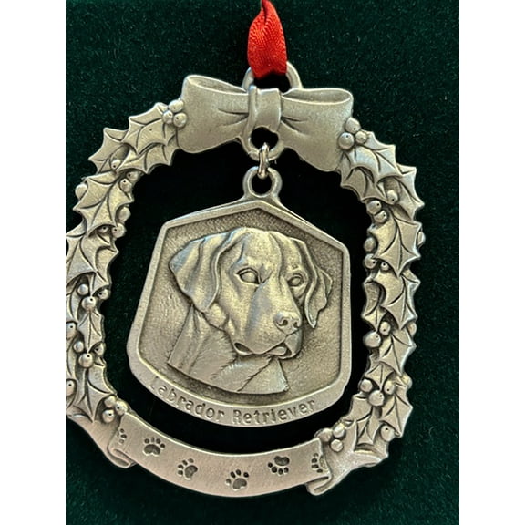 Labrador Retriever Fine Pewter Dog Breed Ornament