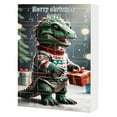thumbnail image 3 of 2025 Christmas Dinosaur Countdown Surprise Advent Calendar Toy Set For Kids Holiday Party Festive, 3 of 7