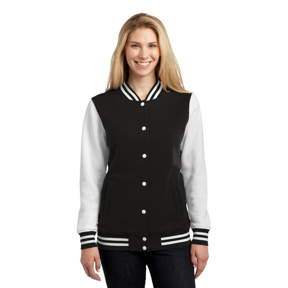 Fleece Letterman Jacket