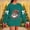 Blue, variant on Elvqul Womens Sweatshirts Crewneck Tops Christmas Cute Sweatshirts for Juniors