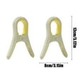 thumbnail image 3 of SSZMDLB under $5 Plastic Clothespins Windproof Laundry Clips, Non-Slip Heavy Duty Pins for Outdoor Indoor Drying, Fixing Securing Large Items, 3 of 9