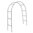thumbnail image 3 of SHOWERORO 1 Set Arched Metal Arbor Iron Garden Decoration For Homeowners, 3 of 6