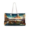 thumbnail image 2 of Weekender Bag - Dreamlike Illustration New York City - Stashbox NY Design 4, 2 of 5