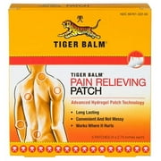 5 Count Tiger Balm Flexible Pain Relieving Patch Ingredients Penetrate, Each
