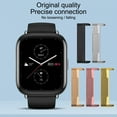 thumbnail image 3 of Lifetechs 1 Pair Watch Band Connector Firm Replacement Stainless Steel Smartwatch Strap Adapter Buckle for Versa 3, 3 of 8