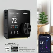 Energizer Smart Thermostat, Programmable Dual Band Wi-Fi Thermostat with 3.5” Color Touch Screen
