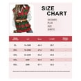 thumbnail image 4 of TIYOMI Plus Size Knit Vest Women 2x Sweater Vest Cable Knit Red and Green Argyle V Neck Christmas Preppy Fall Winter Layering Piece Tops 2XL 18W 20W, 4 of 4