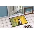 thumbnail image 4 of Summer Sunflowers Black Boxer Indoor or Outdoor Mat 18x27 27 in x 18 in, 4 of 7