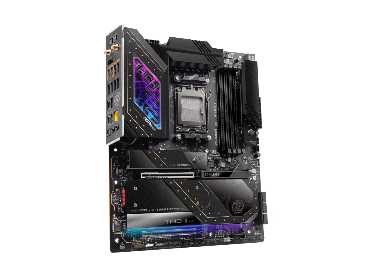 ASRock X870ETaichi X870E Taichi EATX Motherboard AMD Ryzen AM5 DDR5