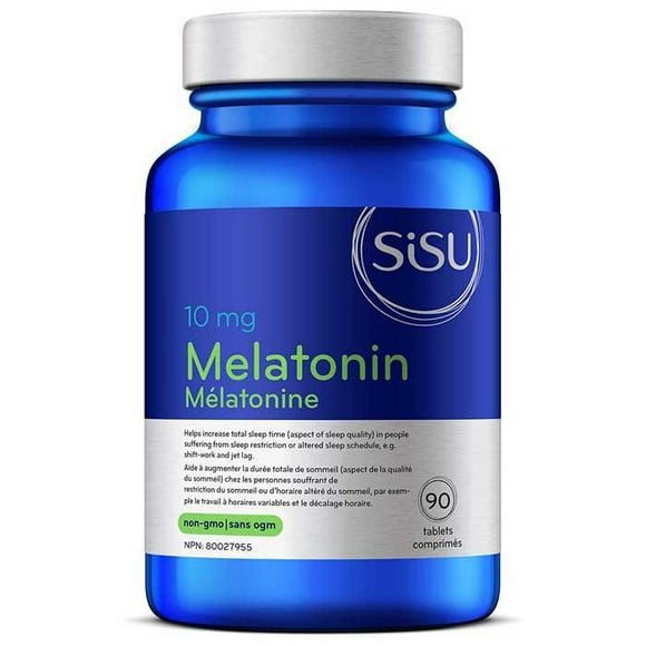 Sisu - Mélatonine 10 mg, Sans Saveur, 90 Comprimés