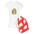 thumbnail image 1 of CafePress - Cute Porcupine - Women's Light Pajamas, 1 of 1