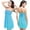 Blue, variant on One Piece Swimsuit Women Solid Color Cover Up Bathing Suits with Strapless Design Summer Beach Womens Swimsuits Black One Size