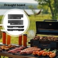 thumbnail image 4 of Wind Guard for Blackstone Griddle 17-36 Inch Wind Screen Set of 4 Stainless Steel Windshield Kit Magnetic-Free Installation Ventilated Griddle Shield for Even Heating, 4 of 7