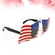 thumbnail image 3 of KAKOWELY Gafas de sol con la bandera estadounidense, divertidas gafas con la bandera de EE. UU., accesorios para el equipo de animadoras, gafas de fiesta, 3 of 5