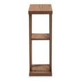 thumbnail image 3 of Baxton Studio Boone Table Console en Bois Fini Noyer Brun, 3 of 8