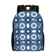 thumbnail image 1 of Balery Vintage Blue Mochila - Mochila Estilosa y Duradera para Laptop de 15 Pulgadas con Tela Oxford Impermeable, 1 of 8