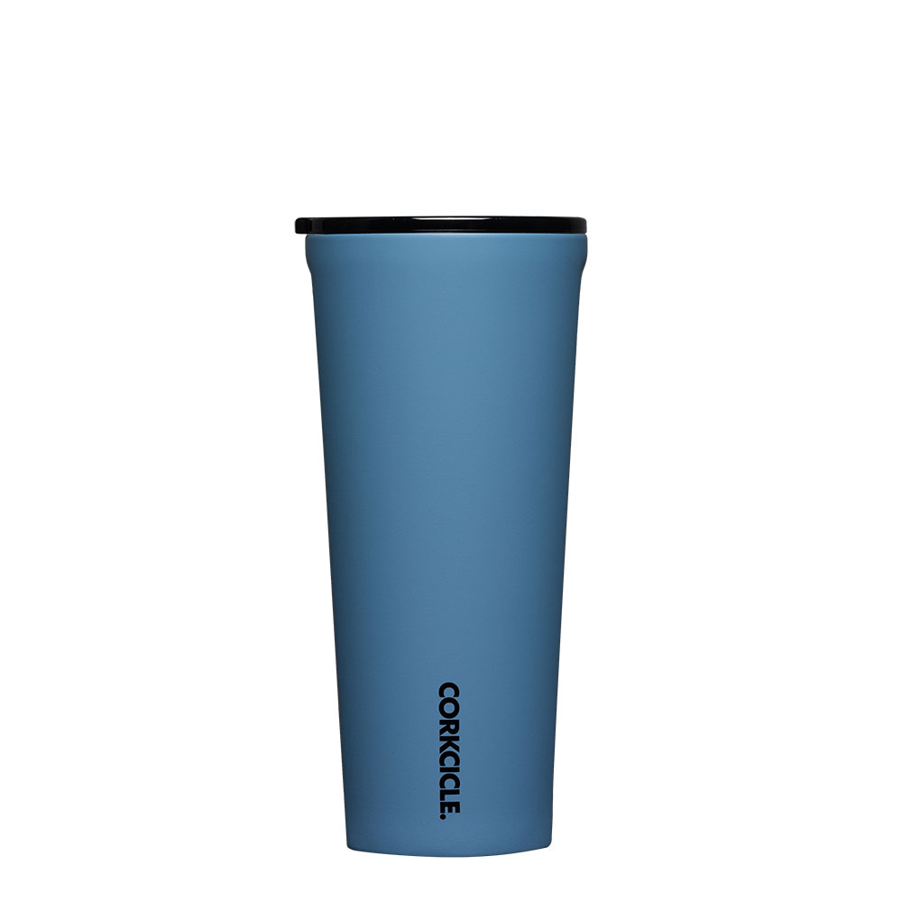 Corkcicle 24 oz Sierra Travel Tumbler, Triple Insulated, River