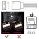 thumbnail image 4 of Cable Divisor ARGB de 2 Piezas, Extensión RGB Direccionable 1 A 4 Hembra 5 V y 3 Pines, Sincronización LED, 4 of 8