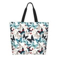 thumbnail image 1 of Easygdp Butterfly Bolsas Tote para Mujer, Bolsos de Hombro para Viaje, Bolsos de Mano de Gran Capacidad para Compras y Trabajo, 1 of 8