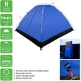 thumbnail image 3 of Water Resistant, Removable Rain Fly & Carry Bag- Easy Set Up-Great for Camping, Hiking & Backpacking, Blue, 3 of 6