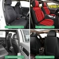thumbnail image 7 of AOMSAZTO Front Car Seat Covers Fit for Nissan Murano 2011-2024 2025 Faux Leather Seat Covers Waterproof Seat Cushion Protector Compatible Airbag( 2 PCS Front Seats, Black&Red), 7 of 7