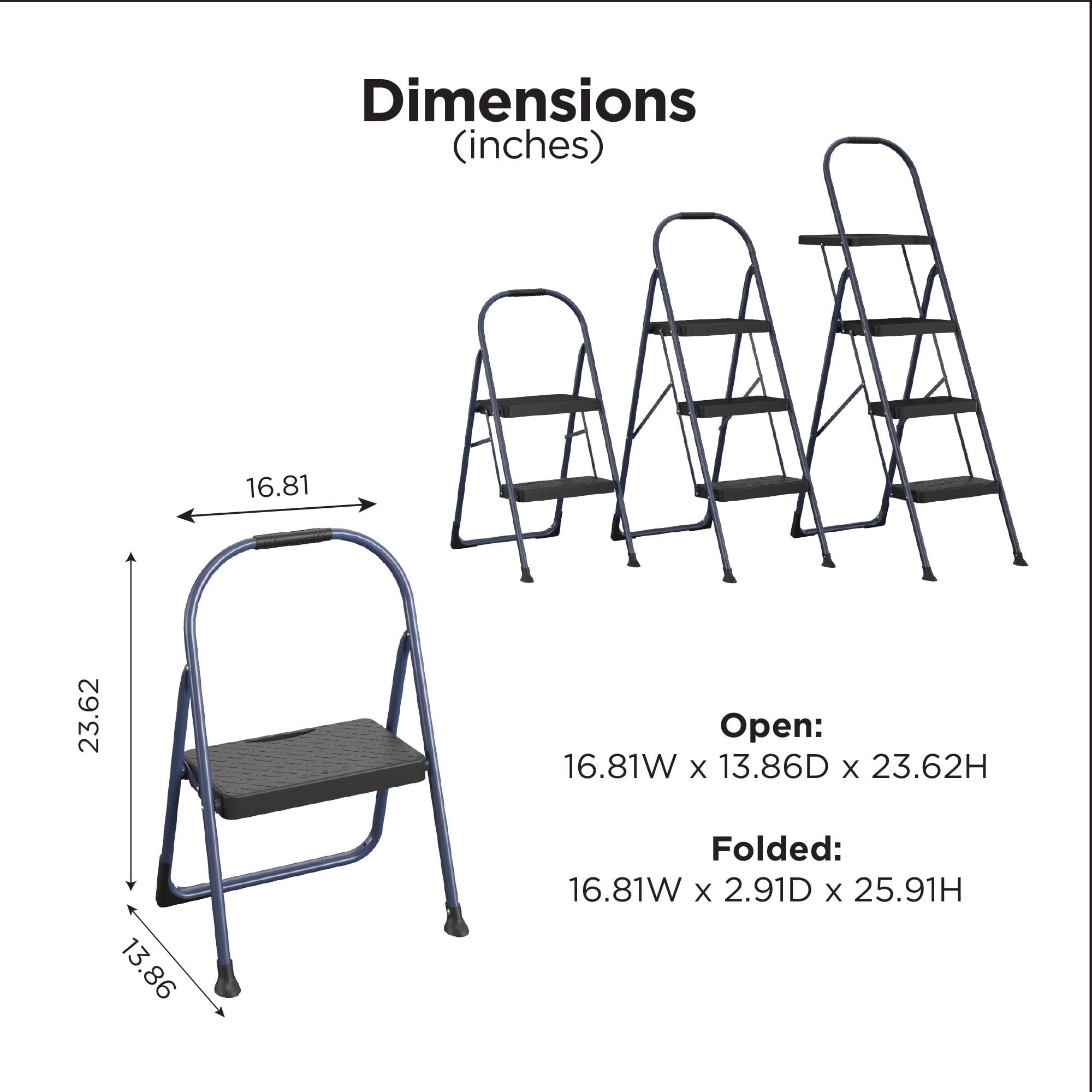 Cosco 1 step all steel step stool hot sale