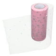 thumbnail image 4 of 1 Roll Tulle Ribbon Cuttable Tulle Ribbon Handcrafting Netting Sequin Ribbon for Gift Crafts, 4 of 8