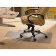 thumbnail image 1 of Floortex Cleartex 119226LV Advantagemat Pvc Rectangular Lipped Chair Mat For Standard Pile Carpets 0.38 In., Clear 36 X 48 In., 1 of 8