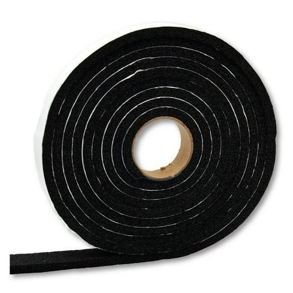 AP Products 018-5163410 Weather Stripping 5/16"Thick x 3/4"W 10' L Black Qty 1