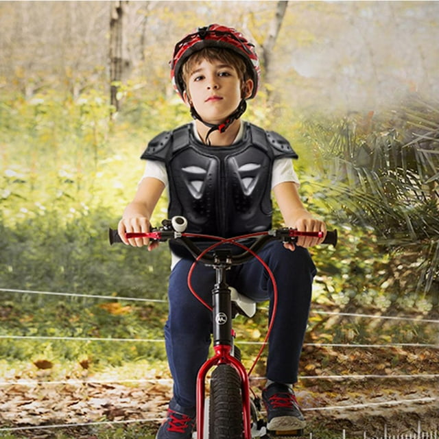 Chaleco protector para niños Cola Equipo de protección Cuerpo vertebral Espalda para múltiples METRO Chaleco protector de cuerpo de motocross