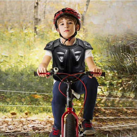 Chaleco protector para niños Cola Equipo de protección Cuerpo vertebral Espalda para múltiples METRO Chaleco protector de cuerpo de motocross