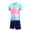 Light Blue, variant on KAUOD Boys Athletic Short Outfits 2 Piece Summer Short Sleeve T Shirt and Shorts Set Loose Baseball Sports Clothes