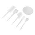 thumbnail image 4 of Juego de brochas para teñir el cabello, 6 uds. Juego de tazones para brochas para teñir el cabello Cepillo ligero de buena elasticidad Kit para teñir el cabello para peluquería Hogar, 4 of 5