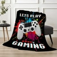 thumbnail image 3 of Yibo Baseball Gifts for Boys Blanket Flannel Soft and Comfortable Anti-static Bed Sofa Blanket, 3 of 6
