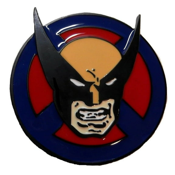 Comics Wolverine X-Men Logo Metal/Enamel Belt Buckle
