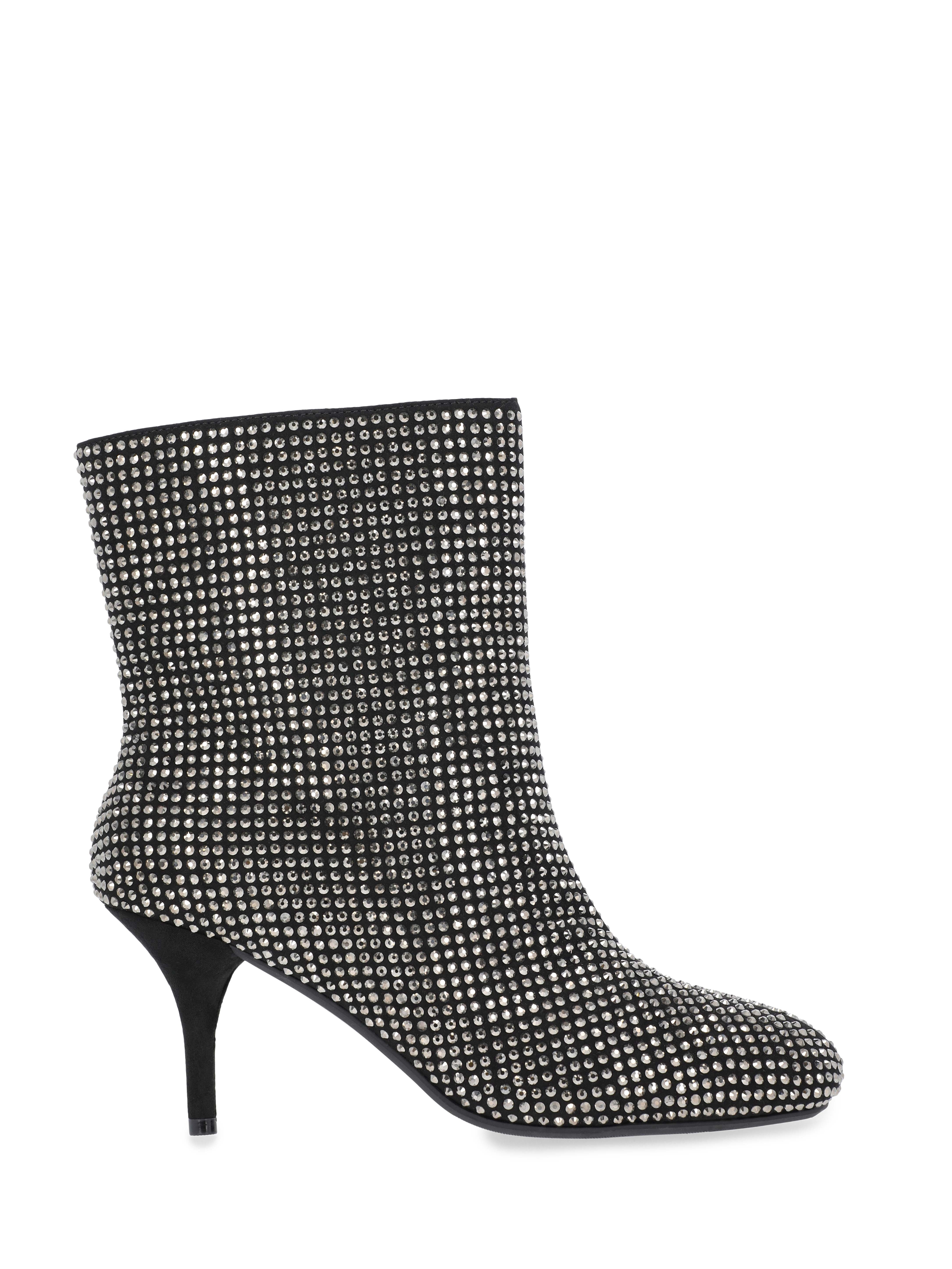 Scoop Women's Rhinestone Embellished Heeled Booties