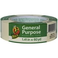thumbnail image 2 of Duck® Brand 286505 General Purpose Masking Tape - Beige, 2.83 in. x 60 yd., 2 of 2